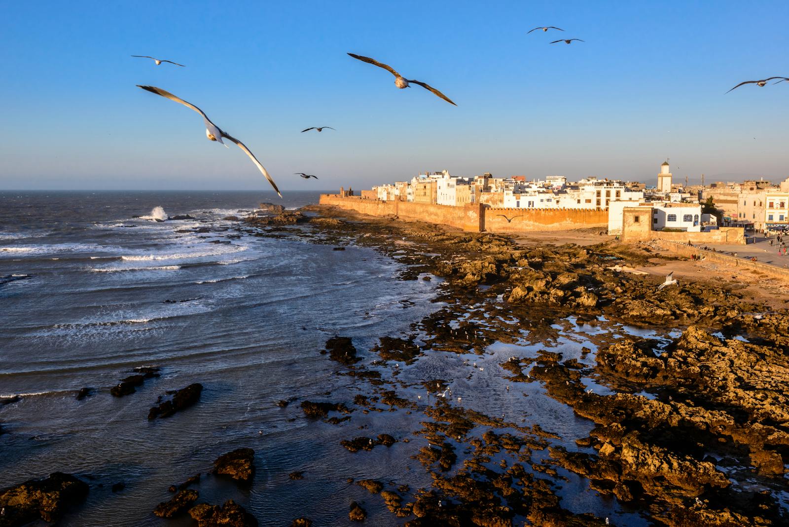 Costa de Essaouira vista do alto